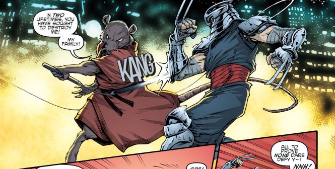 Master Splinter vs. Master Shredder