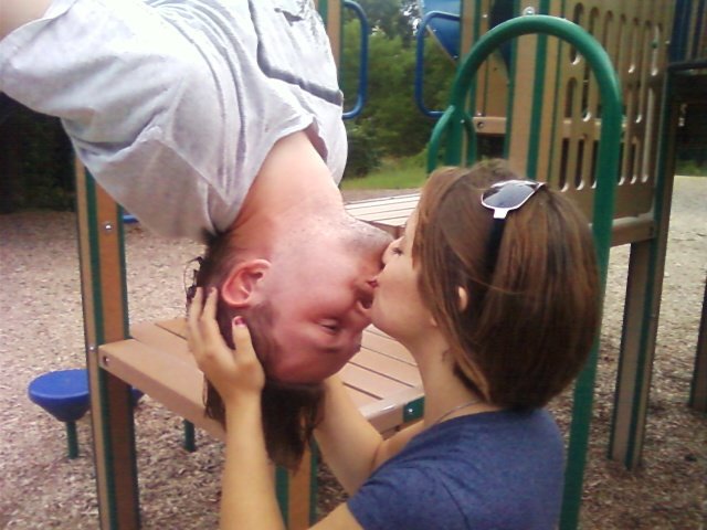 From the Old Bucket List: "Do a Spider-man kiss with a female, preferably while raining."